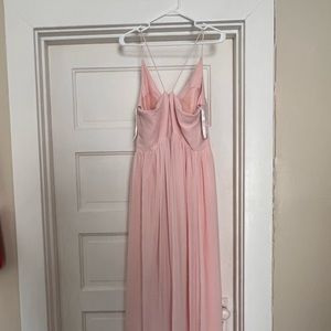 Bill levkoff maxi bridesmaid dress